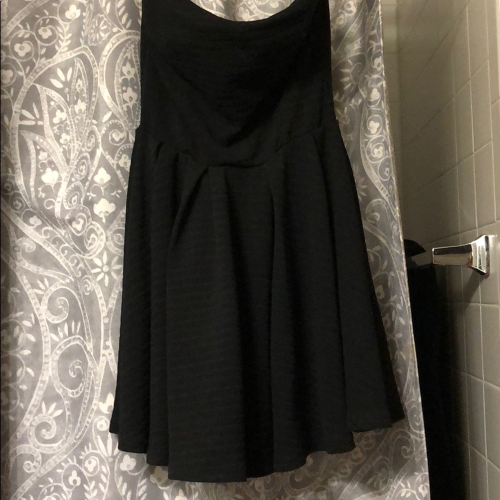 Black cocktail dress